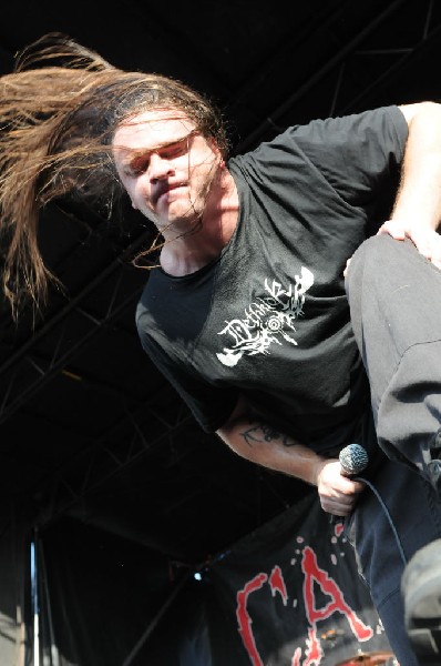Cannibal Corpse at the Mayhem Festival 2009 at the AT&T Center, San Ant