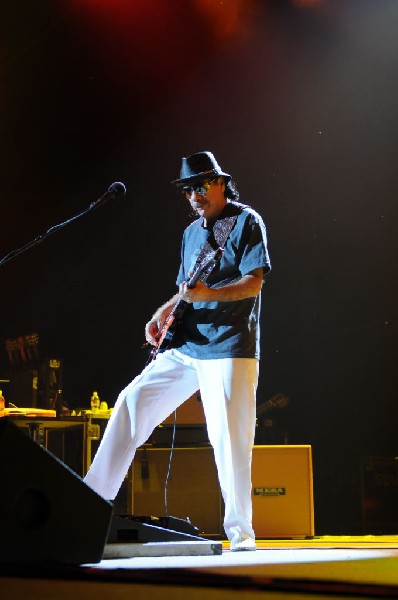 Carlos Santana at the Verizon Wireless Amphitheater