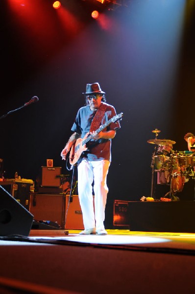 Carlos Santana at the Verizon Wireless Amphitheater