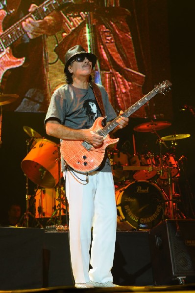 Carlos Santana at the Verizon Wireless Amphitheater