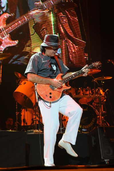 Carlos Santana at the Verizon Wireless Amphitheater