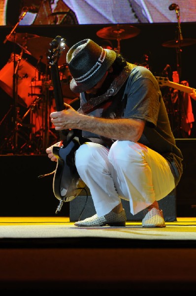 Carlos Santana at the Verizon Wireless Amphitheater