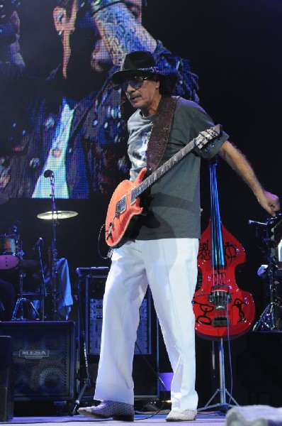 Carlos Santana at the Verizon Wireless Amphitheater