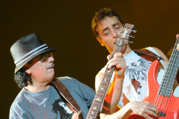 Carlos Santana at the Verizon Wireless Amphitheater