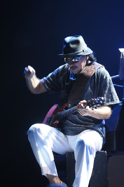 Carlos Santana at the Verizon Wireless Amphitheater