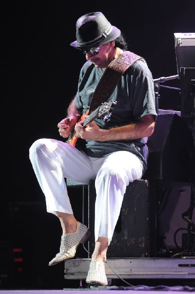 Carlos Santana at the Verizon Wireless Amphitheater