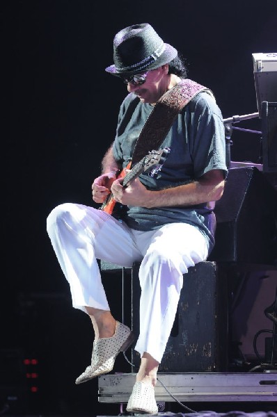 Carlos Santana at the Verizon Wireless Amphitheater