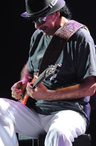 Carlos Santana at the Verizon Wireless Amphitheater