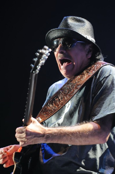 Carlos Santana at the Verizon Wireless Amphitheater