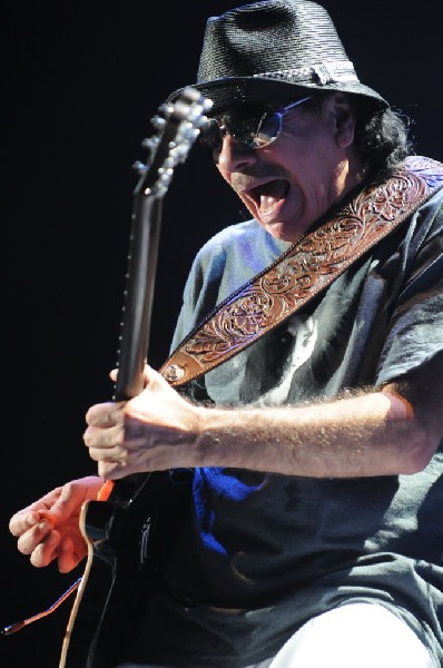 Carlos Santana at the Verizon Wireless Amphitheater