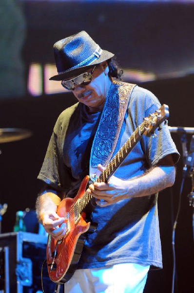 Carlos Santana at the Verizon Wireless Amphitheater