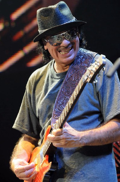 Carlos Santana at the Verizon Wireless Amphitheater