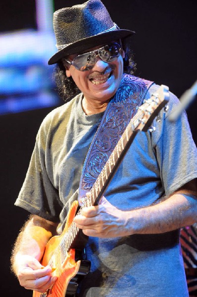 Carlos Santana at the Verizon Wireless Amphitheater
