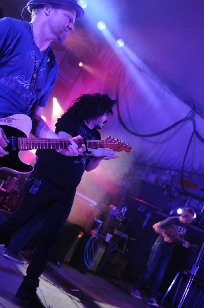 Counting Crows at Stubb's BarBQ, Austin, TX 11/10/12 - photo by Jeff Barrin