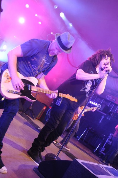 Counting Crows at Stubb's BarBQ, Austin, TX 11/10/12 - photo by Jeff Barrin