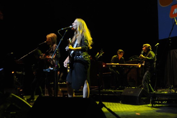 Court Yard Hounds perform at the AMP Launch Party at ACL Live at the Moody