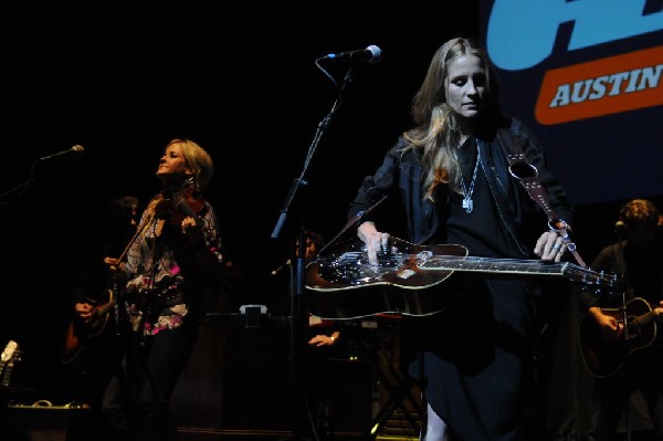 Court Yard Hounds perform at the AMP Launch Party at ACL Live at the Moody