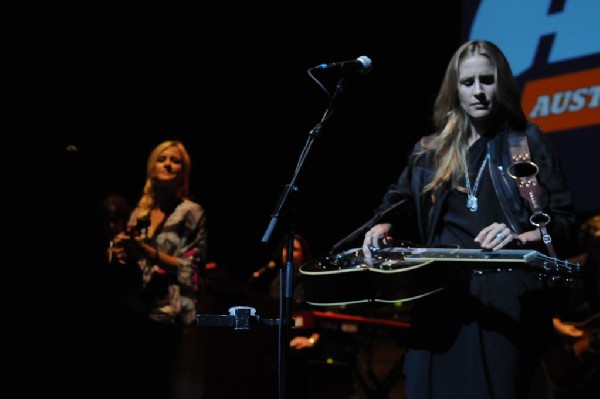Court Yard Hounds perform at the AMP Launch Party at ACL Live at the Moody