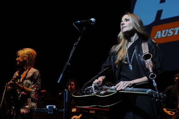 Court Yard Hounds perform at the AMP Launch Party at ACL Live at the Moody