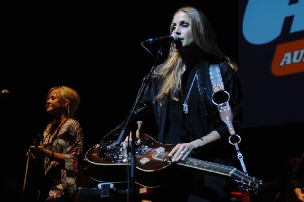 Court Yard Hounds perform at the AMP Launch Party at ACL Live at the Moody