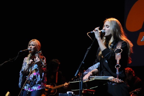 Court Yard Hounds perform at the AMP Launch Party at ACL Live at the Moody