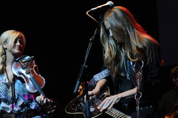 Court Yard Hounds perform at the AMP Launch Party at ACL Live at the Moody