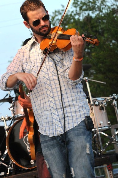 Curtis Grimes at the Hutto 100 Celebration Music Festival, Hutto, Texas 07/