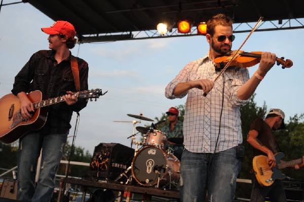 Curtis Grimes at the Hutto 100 Celebration Music Festival, Hutto, Texas 07/