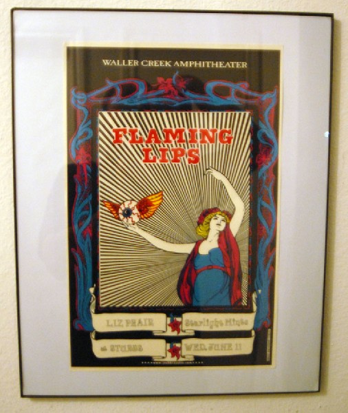 Flaming Lips at Stubbs Poster by Brian Curley