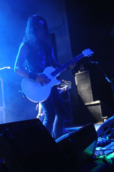 Death Angel at Emo's East, Austin, Texas  10/29/11 - photo by Jeff Barringe