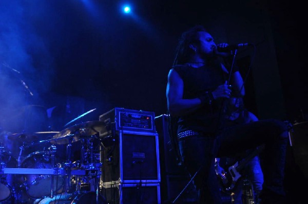 Death Angel at Emo's East, Austin, Texas  10/29/11 - photo by Jeff Barringe