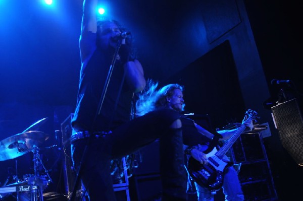 Death Angel at Emo's East, Austin, Texas  10/29/11 - photo by Jeff Barringe