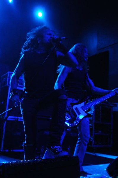 Death Angel at Emo's East, Austin, Texas  10/29/11 - photo by Jeff Barringe