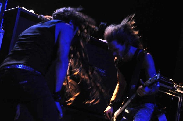 Death Angel at Emo's East, Austin, Texas  10/29/11 - photo by Jeff Barringe