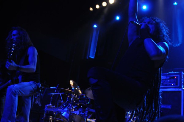 Death Angel at Emo's East, Austin, Texas  10/29/11 - photo by Jeff Barringe