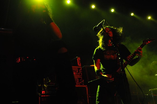 Death Angel at Emo's East, Austin, Texas  10/29/11 - photo by Jeff Barringe