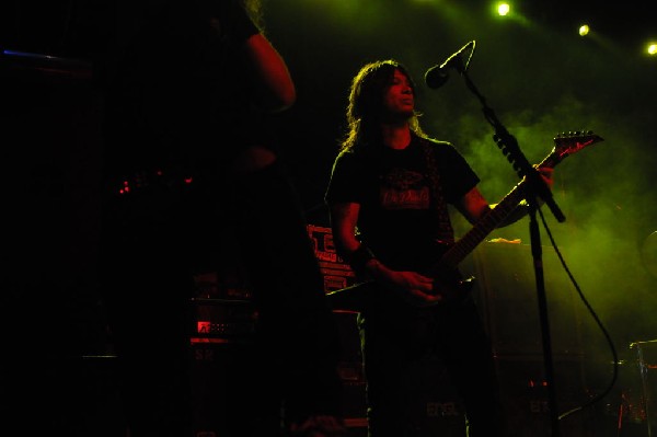 Death Angel at Emo's East, Austin, Texas  10/29/11 - photo by Jeff Barringe