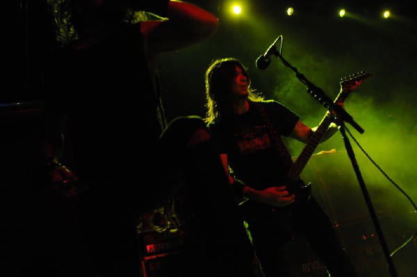 Death Angel at Emo's East, Austin, Texas  10/29/11 - photo by Jeff Barringe