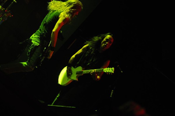 Death Angel at Emo's East, Austin, Texas  10/29/11 - photo by Jeff Barringe