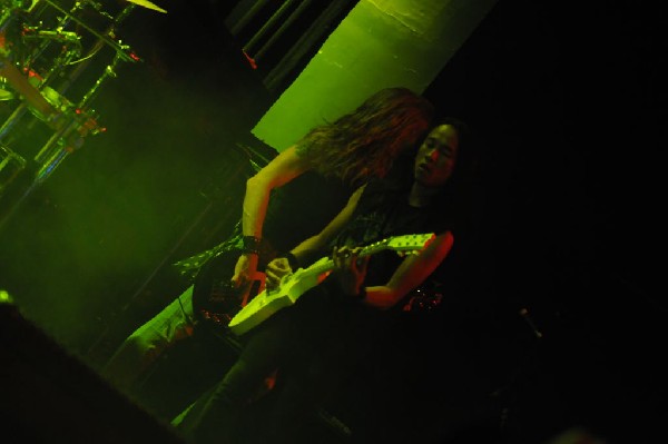 Death Angel at Emo's East, Austin, Texas  10/29/11 - photo by Jeff Barringe