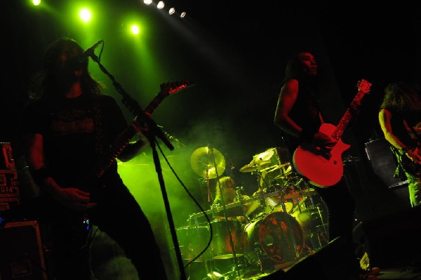 Death Angel at Emo's East, Austin, Texas  10/29/11 - photo by Jeff Barringe