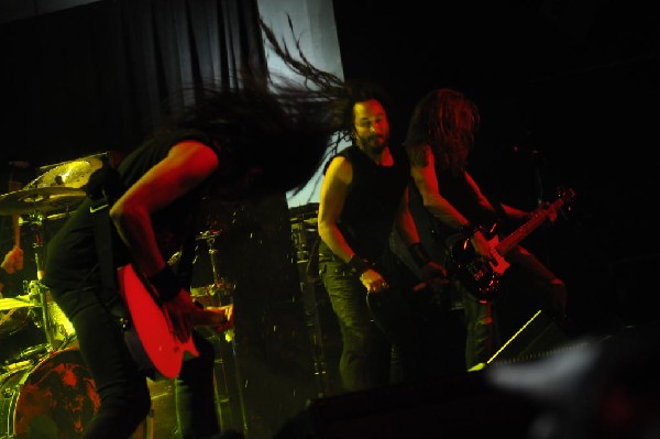 Death Angel at Emo's East, Austin, Texas  10/29/11 - photo by Jeff Barringe