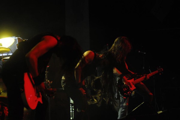 Death Angel at Emo's East, Austin, Texas  10/29/11 - photo by Jeff Barringe