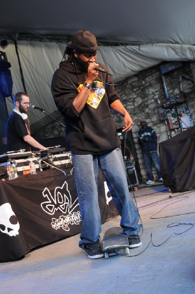 Del The Funky Homosapien at Stubb's BarBQ, Austin Texas 04/20/10