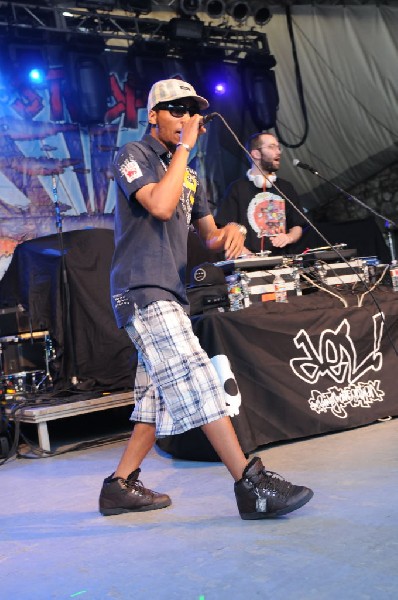 Del The Funky Homosapien at Stubb's BarBQ, Austin Texas 04/20/10