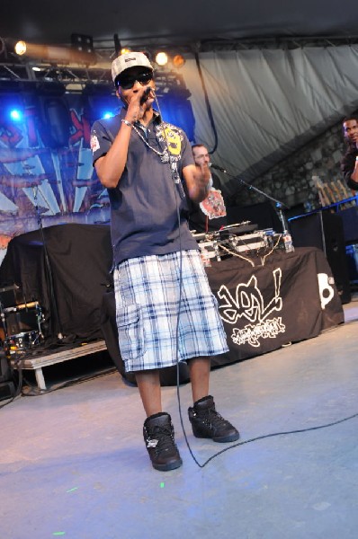 Del The Funky Homosapien at Stubb's BarBQ, Austin Texas 04/20/10