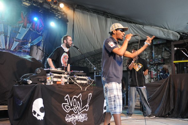 Del The Funky Homosapien at Stubb's BarBQ, Austin Texas 04/20/10