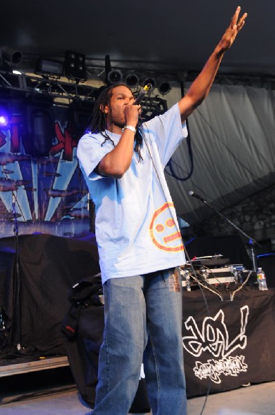 Del The Funky Homosapien at Stubb's BarBQ, Austin Texas 04/20/10