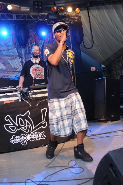 Del The Funky Homosapien at Stubb's BarBQ, Austin Texas 04/20/10