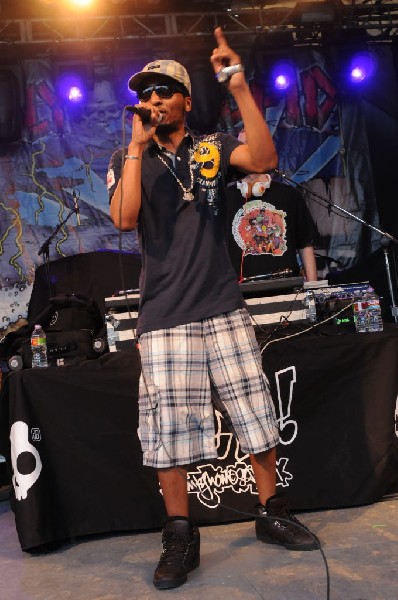Del The Funky Homosapien at Stubb's BarBQ, Austin Texas 04/20/10